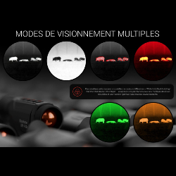 Monoculaire thermique avec télémètre laser intégré ATN BLAZEHUNTER 335 LRF 4-32x