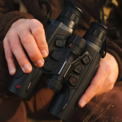 Jumelles thermiques HIKMICRO HABROK 4K HE25L 2.0 - Jumelles tout en un + 2 batteries offertes !