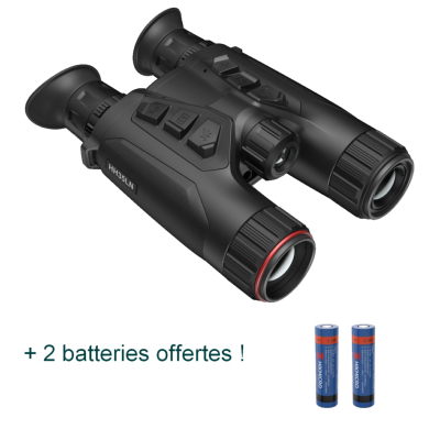 HIKMICRO HABROK HH35LN - Jumelles multi-spectre avec télémètre laser intégré + 2 batteries offertes !