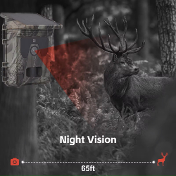 NIGHTLOOKER Wifi-601 Pro Solaire - Piège photographique solaire 4K