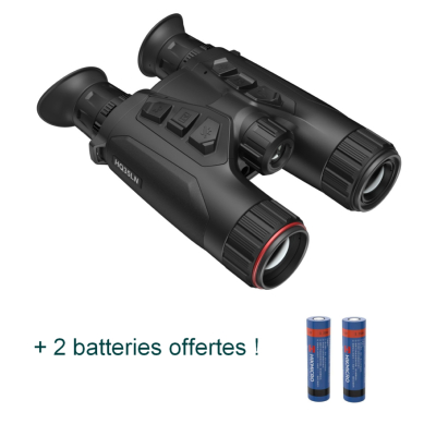 HIKMICRO HABROK HQ35LN - Jumelles multi-spectre avec télémètre laser intégré + 2 batteries offertes !