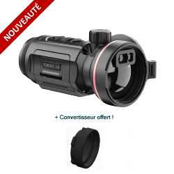 HIKMICRO THUNDER (CLIP-ON) TQ50CL 3.0 - Module de vision thermique avec télémètre laser + convertisseur offert !